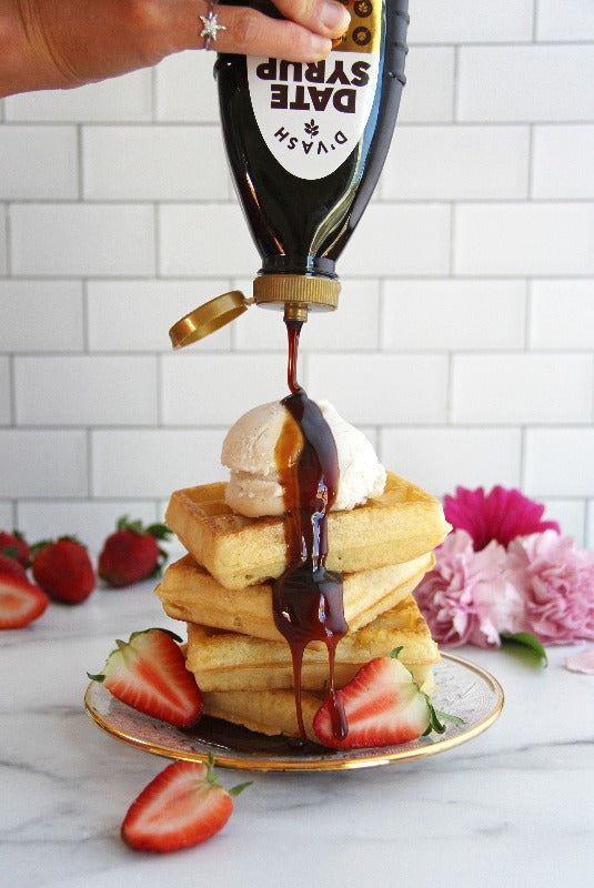 Date Syrup, Non-GMO, 14.1oz | D'vash Organics