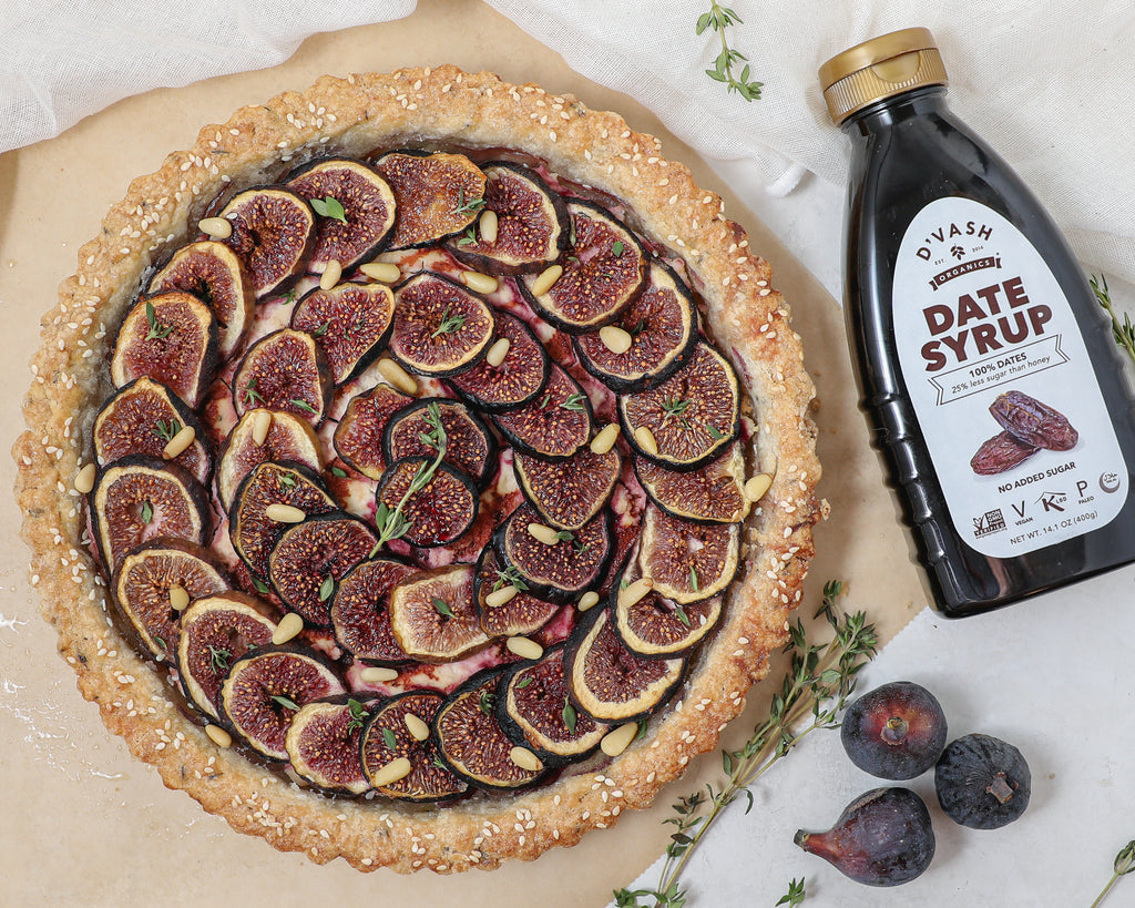 Fig Tart Sweetened with D'vash