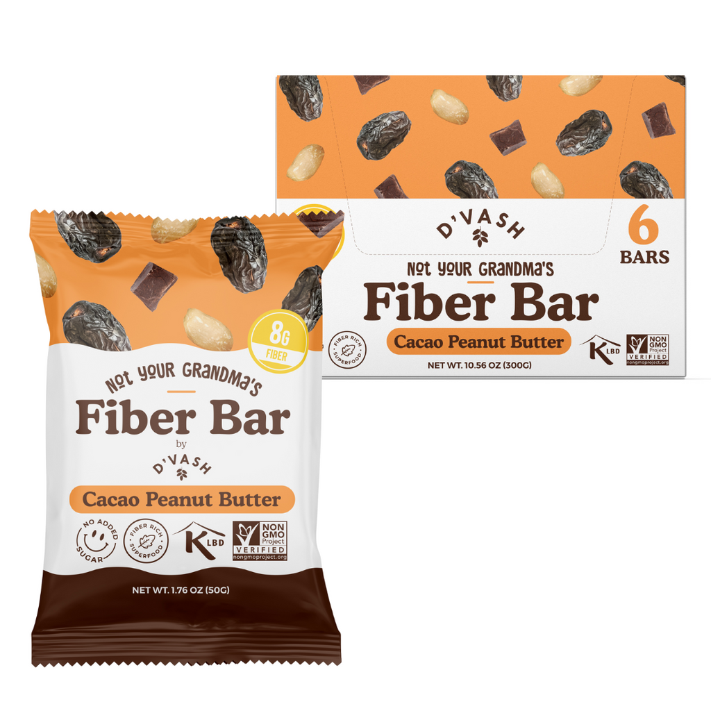 Retail Case of Peanut Butter Fiber Bars