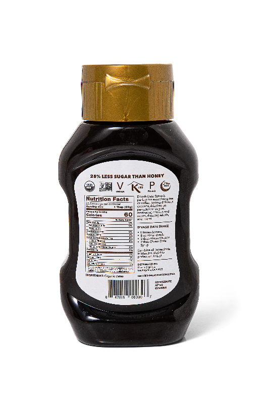 organic date syrup sweetener